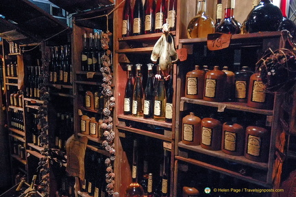 Wine shop at the Dresden Medieval Market